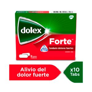 Dolex Forte 500 Mg 10 Tabletas