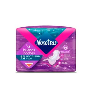 Nosotras Buenas Noches 24 Toallas Max Cur-V