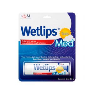 Bals. Labial Wetlips Med 4.8 Gr Icom