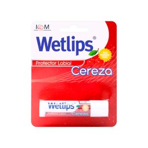 Prot.Labial Wetlips Cereza 4.2 Gr Icom