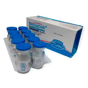 Penicilina G Benzatinica 1.200.000 U.I. Caja X 10 Viales Lab. Delta