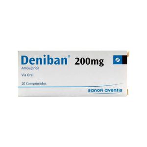 Deniban (Amisulprida) 200Mg X 20Comp Sanofi