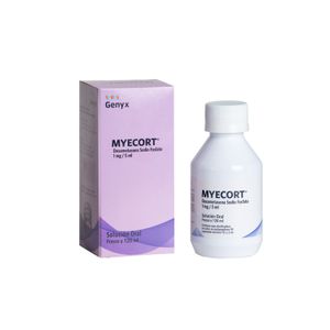 Myecort (Dexametasona Sodio Fosfato) 1 Mg/ 5 Ml Frasco X 120 Ml Solucion Oral