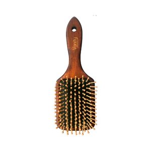 Cepillo Cojinete Masajeador Madera Paleta Vanity Q722