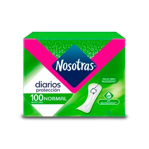 Protector Nosotras Diarios Normal 100Und