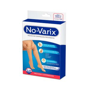 No-Varix Medias de Compresion 15-20 Mmhg Sahara Talla M Transparente Ref 10109563