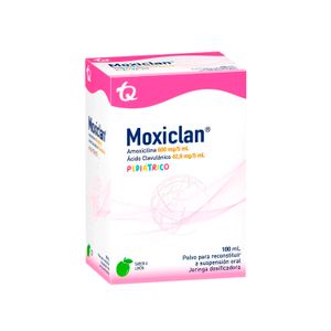 Moxiclan Pediat.600 Mg/5Ml Fco 100Ml Mk