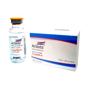 Aclasta 5Mg/100 Ml Acido Zoledronico + Frasco 100Ml Novartis