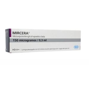 Mircera 1Jeringa 0.3Ml X 150Mcg/0.3Ml.Rc (Metoxipolitienglicol)