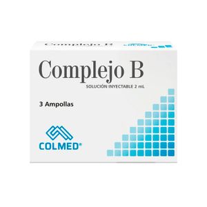 Complejo B 2 Ml 3 Ampollas Colmed