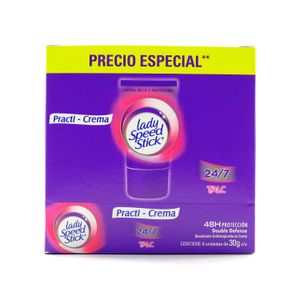 Desodorante Lady Speed Stick Crema 30Gr
