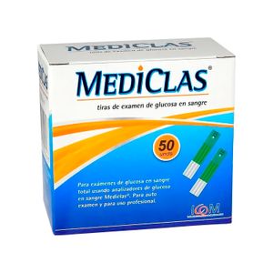 Tiras Reactivas 50 Und Wiwi-14 F.Medics