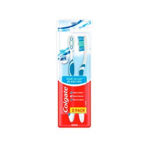 2 Cepillos Colgate Triple Accion Blancura Pack
